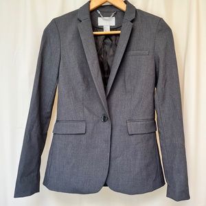 H&M dark gray blazer (2)